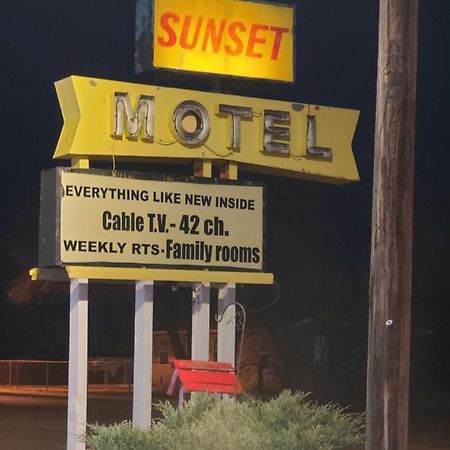 Sunset Motel Santa Rosa, Nm Dış mekan fotoğraf